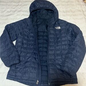 The North Face Dark Blue Hooded Jacket